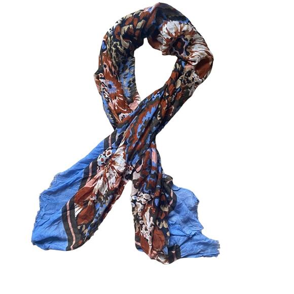Vera Bradley Floral Blanket Scarf - Picture 1 of 3